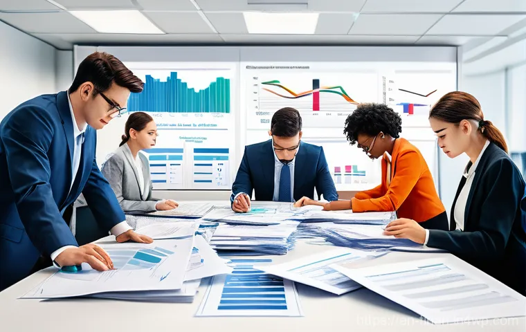 금융 자동화 업무의 재설계 프로세스 - **Prompt:** A dynamic side-by-side illustration contrasting "Patchwork Automation" with "Intelligent...