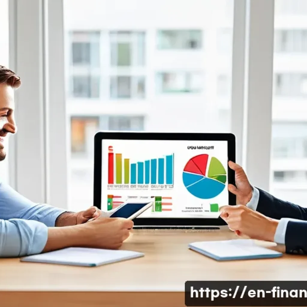 금융 자동화와 서비스 혁신 - **Prompt:** A diverse group of people (e.g., a young professional, a middle-aged parent, and a retir...