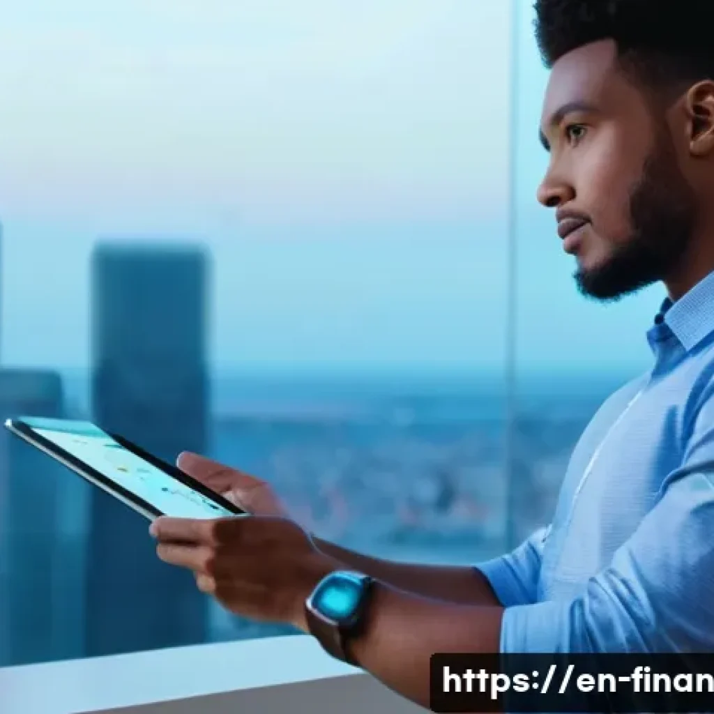 금융 자동화와 빅데이터 활용 - **Prompt 1: Financial Superpowers Unleashed**
    "A vibrant, eye-level shot of a diverse young adul...